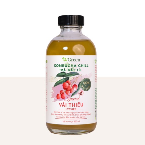 Vkombucha Chill Vải Thiều 250ml (TT)